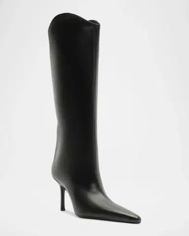 Schutz Mary Ellen 80MM Leather Boots | Thumbnail 2 Schutz Mary Ellen 80MM Leather Boots | Thumbnail 2