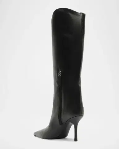 Schutz Mary Ellen 80MM Leather Boots | Thumbnail 3 Schutz Mary Ellen 80MM Leather Boots | Thumbnail 3