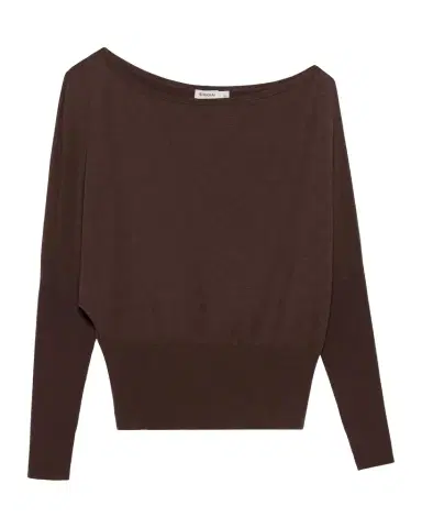 Simkhai Lavina Off-The-Shoulder Draped Sweater | Thumbnail 1