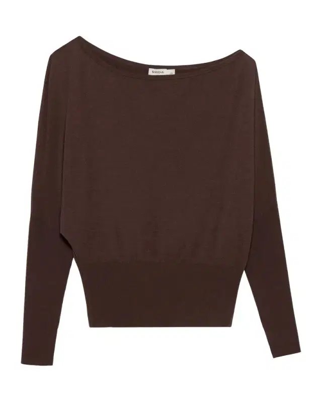 Simkhai Lavina Off-The-Shoulder Draped Sweater