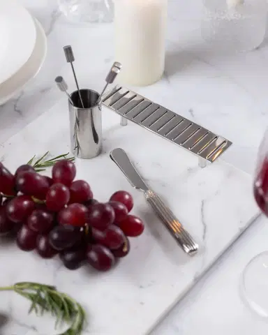 Anna New York Striations Cheeseboard & Knife Set | Thumbnail 2