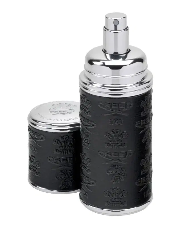 CREED 1.7 oz. Deluxe Atomizer, Black with Silver Trim