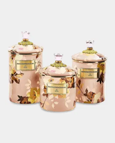MacKenzie-Childs Wild Rose Mauve Large Canister | Thumbnail 2 MacKenzie-Childs Wild Rose Mauve Large Canister | Thumbnail 2
