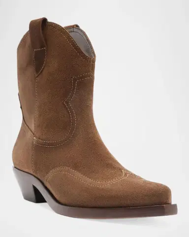 Schutz Nash 30MM Suede Ankle Boots | Thumbnail 2