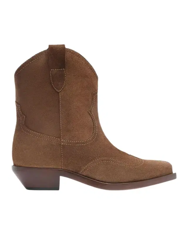 Schutz Nash 30MM Suede Ankle Boots