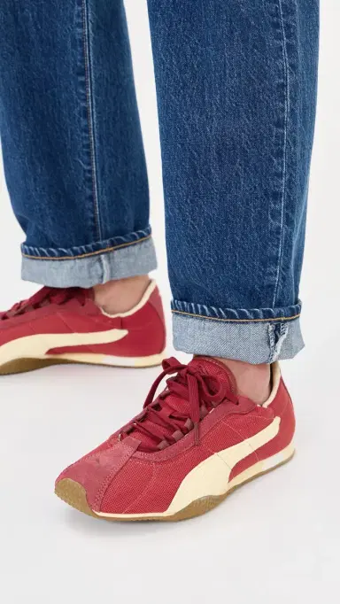 Puma H-Street Elastic Sneakers Red Rhythm/Cashew Brown | Thumbnail 3