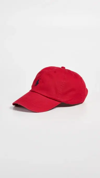 Polo Ralph Lauren Classic Pony Cap Red/Blue One Size | Thumbnail 4