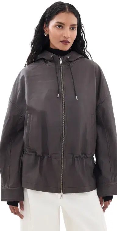 Staud Gondola Lambskin Leather Jacket | Thumbnail 1 Staud Gondola Lambskin Leather Jacket | Thumbnail 1