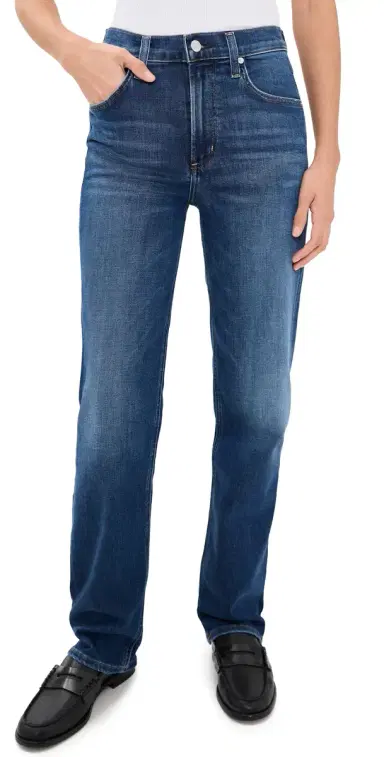 Citizens of Humanity Palma Straight Long Jeans Kitten | Thumbnail 1 Citizens of Humanity Palma Straight Long Jeans Kitten | Thumbnail 1
