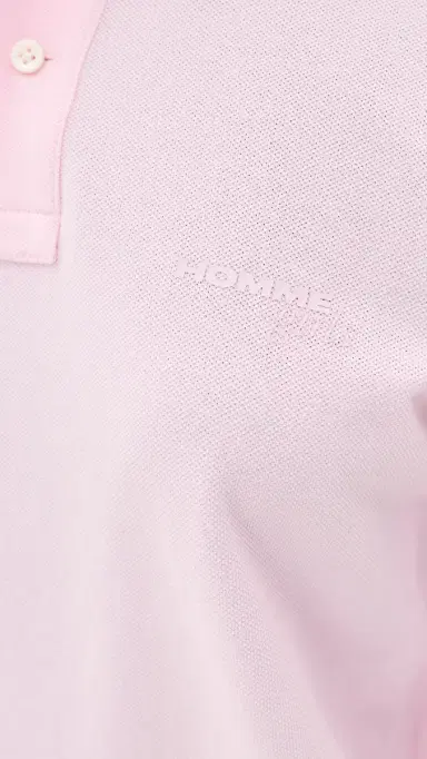 Hommegirls Long Sleeve Polo Pink | Thumbnail 6
