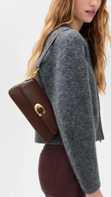 Coach Refined Calf Leather Jet Shoulder Bag | Thumbnail 3 Coach Refined Calf Leather Jet Shoulder Bag | Thumbnail 3