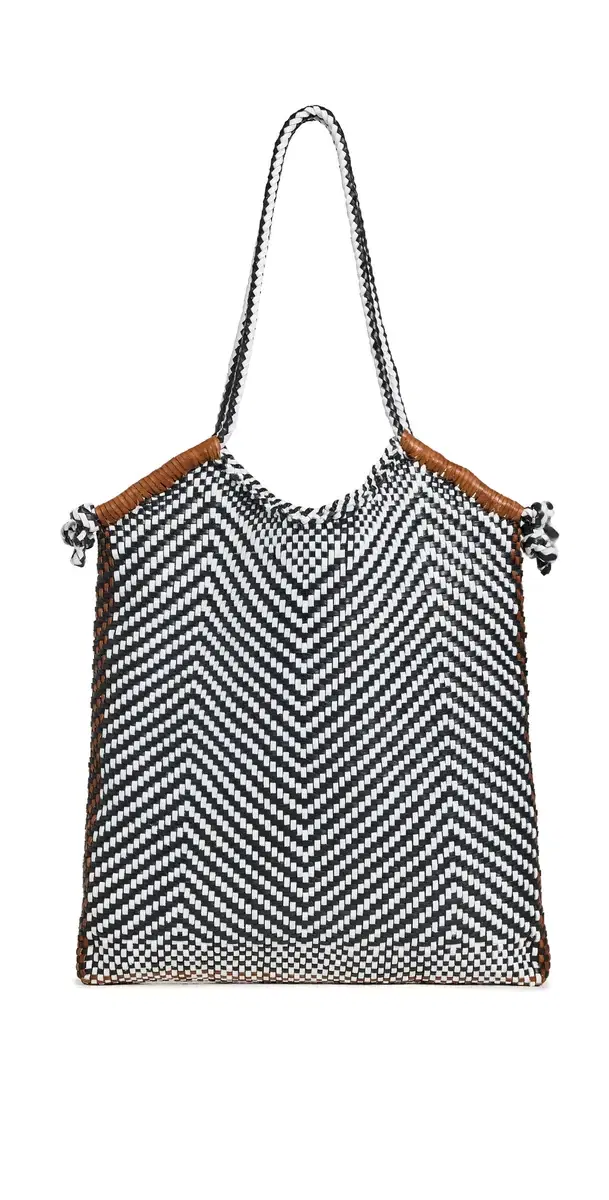 Dragon Diffusion Minga Tote Black/White/Tan One Size