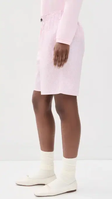 Hommegirls Long Boxer Shorts Pink Graph | Thumbnail 5