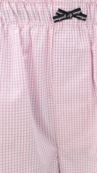Hommegirls Long Boxer Shorts Pink Graph | Thumbnail 6