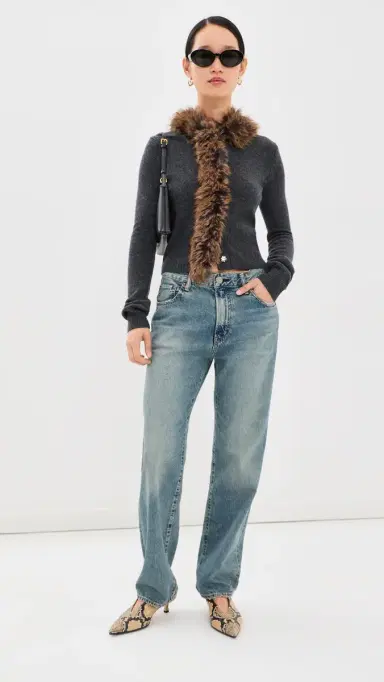 Marc Jacobs Faux Fur Lined Cardigan | Thumbnail 5 Marc Jacobs Faux Fur Lined Cardigan | Thumbnail 5