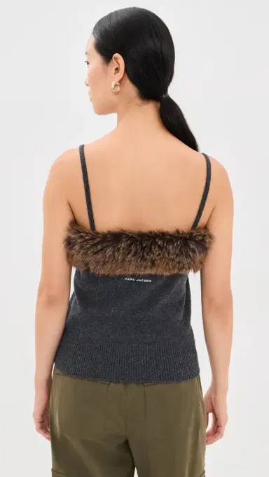 Marc Jacobs Faux Fur Lined Tank Top | Thumbnail 3 Marc Jacobs Faux Fur Lined Tank Top | Thumbnail 3