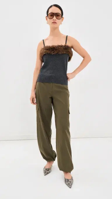 Marc Jacobs Faux Fur Lined Tank Top | Thumbnail 5 Marc Jacobs Faux Fur Lined Tank Top | Thumbnail 5