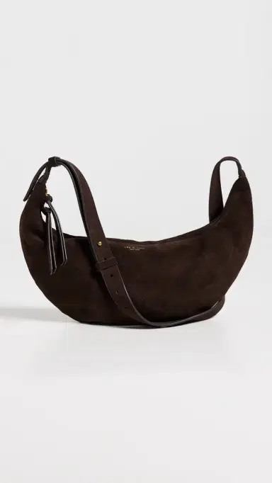 rag & bone Brayton Sling Crossbody Bag Chocolate One Size | Thumbnail 2