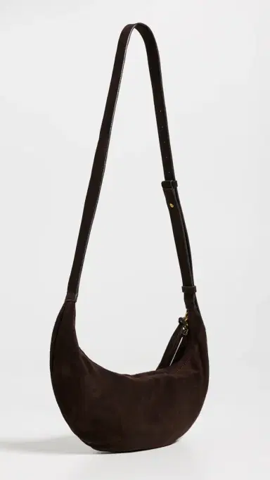 rag & bone Brayton Sling Crossbody Bag Chocolate One Size | Thumbnail 4