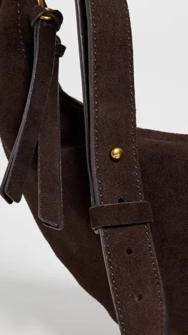 rag & bone Brayton Sling Crossbody Bag Chocolate One Size | Thumbnail 6