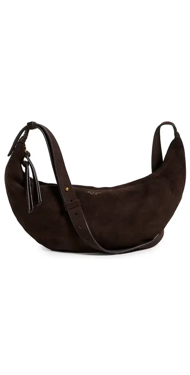 rag & bone Brayton Sling Crossbody Bag Chocolate One Size