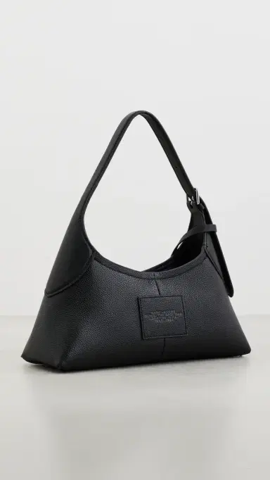 Marc Jacobs The Small Belted Sack Shoulder Bag Black One Size | Thumbnail 4