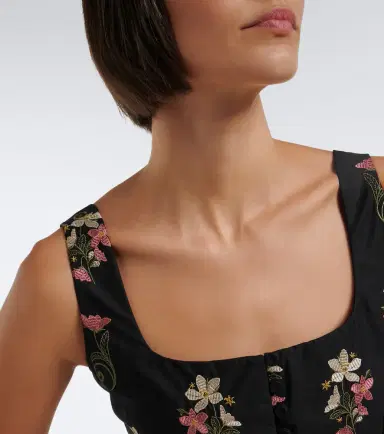 Agua by Agua Bendita Eslabón cotton poplin top | Thumbnail 3 Agua by Agua Bendita Eslabón cotton poplin top | Thumbnail 3