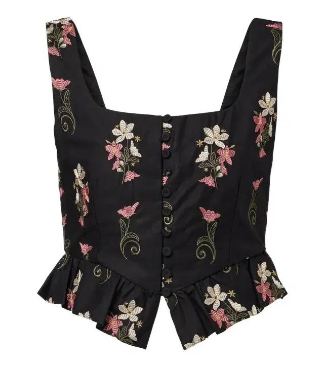 Agua by Agua Bendita Eslabón cotton poplin top
