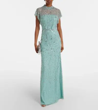 Jenny Packham Crystal Drop embellished gown | Thumbnail 2 Jenny Packham Crystal Drop embellished gown | Thumbnail 2