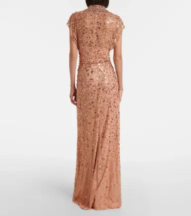 Jenny Packham Crystal Drop embellished gown | Thumbnail 5 Jenny Packham Crystal Drop embellished gown | Thumbnail 5
