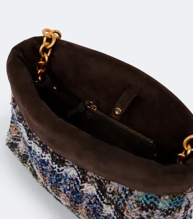 Missoni Suede-lined knitted shoulder bag | Thumbnail 3