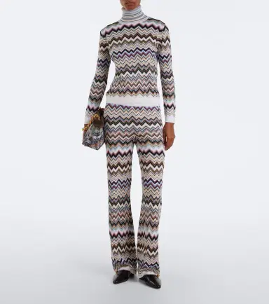 Missoni Suede-lined knitted shoulder bag | Thumbnail 6