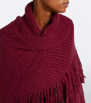 Gabriela Hearst Lauren fringed knitted cashmere shawl | Thumbnail 3