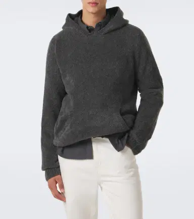 Gabriela Hearst Datum cashmere and silk hoodie | Thumbnail 3