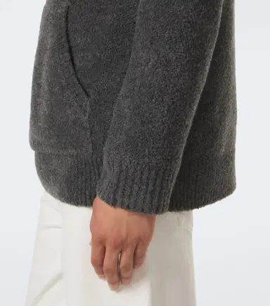 Gabriela Hearst Datum cashmere and silk hoodie | Thumbnail 4