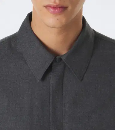 Gabriela Hearst Abbe cotton and cashmere shirt | Thumbnail 7