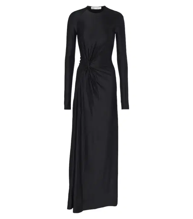 Victoria Beckham Florence gathered jersey gown