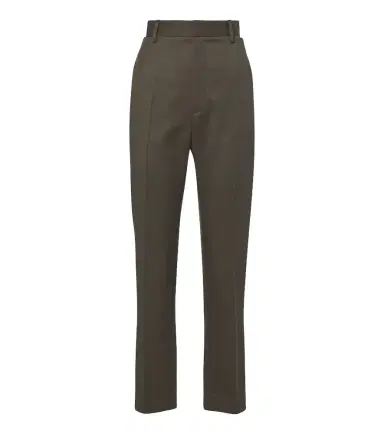 Victoria Beckham Virgin wool twill straight pants | Thumbnail 1
