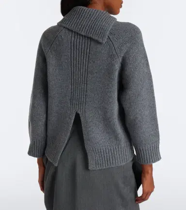 Victoria Beckham Asymmetric virgin wool sweater | Thumbnail 5 Victoria Beckham Asymmetric virgin wool sweater | Thumbnail 5
