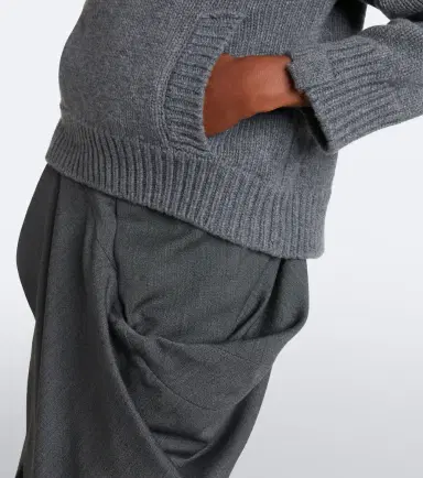 Victoria Beckham Asymmetric virgin wool sweater | Thumbnail 7 Victoria Beckham Asymmetric virgin wool sweater | Thumbnail 7