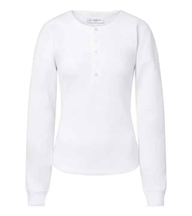 Victoria Beckham Hazel ribbed-knit cotton top