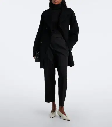 Loulou de Saison Olmo double-breasted wool and cashmere coat | Thumbnail 3
