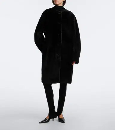 Loulou de Saison Elba reversible shearling coat | Thumbnail 2