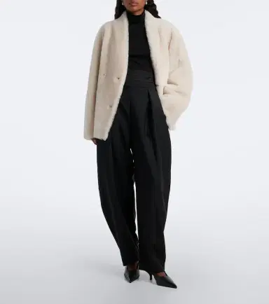 Loulou de Saison Catherine reversible shearling jacket | Thumbnail 4 Loulou de Saison Catherine reversible shearling jacket | Thumbnail 4