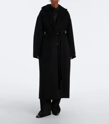Sportmax Hooded virgin wool coat | Thumbnail 6 Sportmax Hooded virgin wool coat | Thumbnail 6