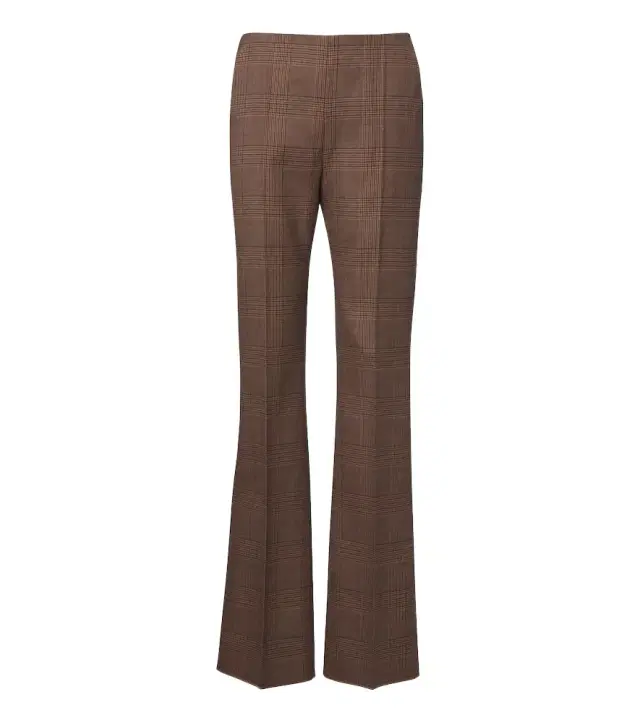 Plaid virgin wool flared pants Plaid virgin wool flared pants