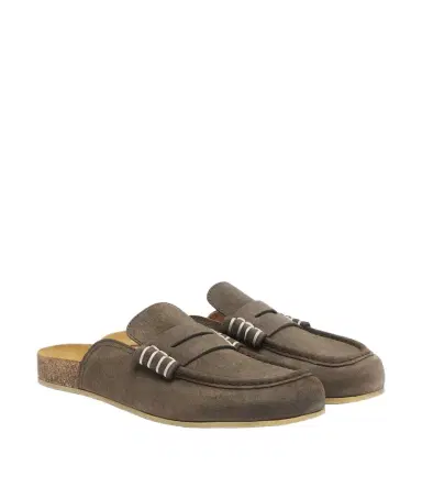 JW Anderson Stitch suede mules | Thumbnail 1