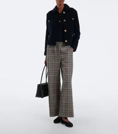 'S Max Mara 'S Max Mara Wool and cotton-blend jersey jacket | Thumbnail 3 'S Max Mara 'S Max Mara Wool and cotton-blend jersey jacket | Thumbnail 3