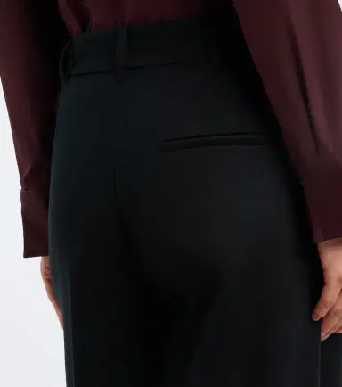 'S Max Mara 'S Max Mara Wool and cotton-blend jersey wide-leg pants | Thumbnail 4 'S Max Mara 'S Max Mara Wool and cotton-blend jersey wide-leg pants | Thumbnail 4