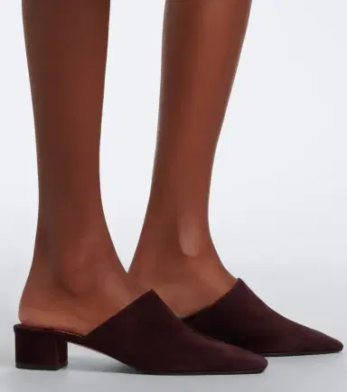 Aquazzura Colbert suede mules | Thumbnail 6 Aquazzura Colbert suede mules | Thumbnail 6